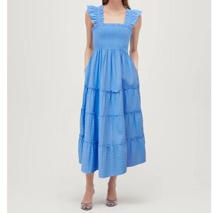 Hill House Ellie Nap Dress XS Hydrangea